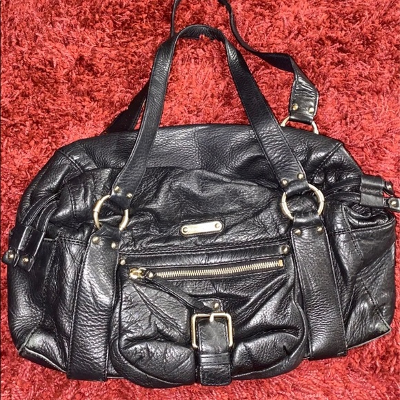 Michael Kors Austin Pebbled Leather Satchel Purse - Picture 2 of 8